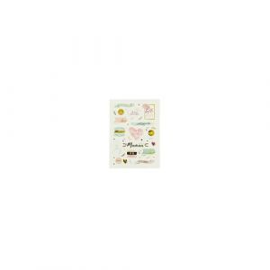 Gommettes Maman en or - 41 pièces - de 0,80 à 7,8 cm