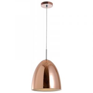 Image de Lampe Suspension Design Cloc "Mads" 30cm Cuivre Prix