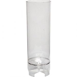 Creotime Moule à bougie cylindrique, taille 185 x 70 mm, 1 pièce