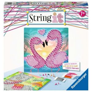 Ravensburger Kit créatif String it midi Lama et Flamant