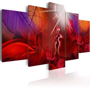 Image de Décoshop26 Tableau toile de décoration motif Kiss from rose 200x100cm DEC110117/2