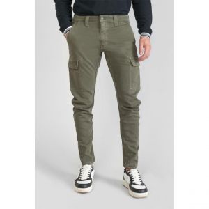 Le Temps des Cerises Koge Army Jogg tapered arqué kaki