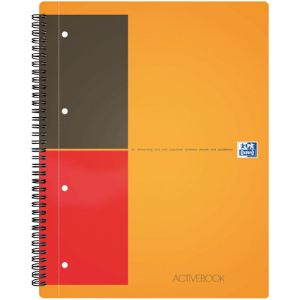 Image de Oxford Cahier ActiveBook à petits carreaux 160 pages 23 x 29,7 cm