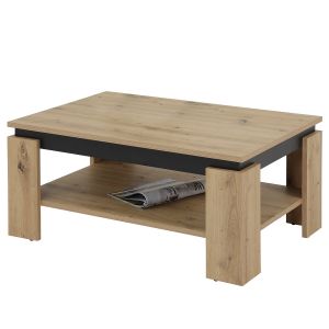 loftscape Apollo Tim II Table Basse, Matériau en Bois, Artisan, 90x60 x 41 m
