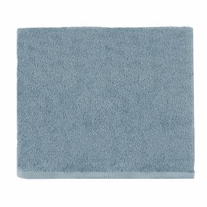 Essix Aqua Serviette de Bain, Coton, Bleu Baltique, 55 x 100 cm