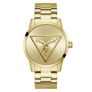 Guess Montre Homme Badge - GW0782G1 Bracelet Acier Doré