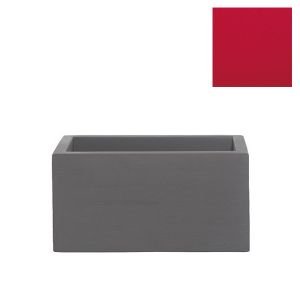 Image de Slide Vase Quadra Ii 90 Cm (Rouge - Polyéthylène)