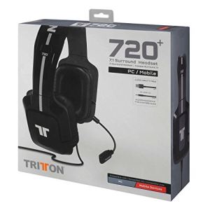 Tritton 720+ - Casque-micro filaire 7.1 surround pour Gamer