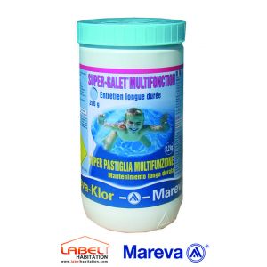 Image de Mareva Traitement chlore piscine Reva-Klor Galets Multi-actions 200 g - 1,2kg