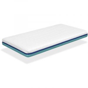 Image de Matelas 90x140 BASIC PRO Épaisseur 14 CM Dehoussable, Ergonomique, Respirant, Lavable, Mémoire Idéal pour lit gigogne