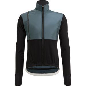 Santini Vega Absolute Jacket Men, noir/gris M Vestes route