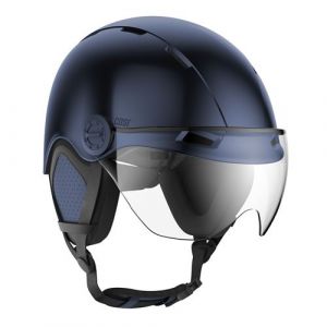 Casr Casque vélo de protection Taille L Bleu