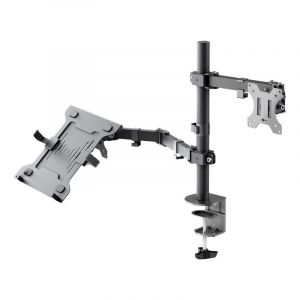 Goobay Support écran et ordinateur portable à fixer Flex 32' (12kg max)