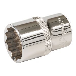 Silverline Douille métrique 1/2" avec entraînement à 12 pointes 19 mm