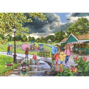 The house of puzzles Puzzle 500 pièces Puddles