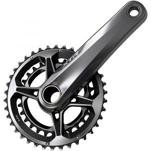 Shimano XTR FC-M9100-2 - Manivelle - 2x12 vitesses gris/noir 175mm Pédaliers