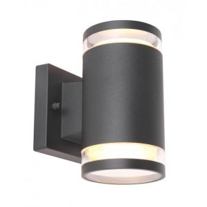 Globo Applique murale UP & DOWN, aluminium, anthracite ALCALA