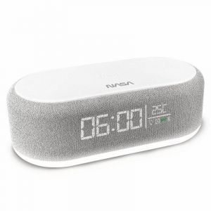 NASA Réveil SPC400 Son Dynamique Charge Sans Fil 15W Lampe Nocturne