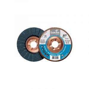 Lot disque &agrave; lamelles sltt zk lukas 1 carton(s) de 10 pi&egrave;ce(s) disque &agrave; lamelles sltt zk d. 125 mm granulation 40 plat - nordwest
