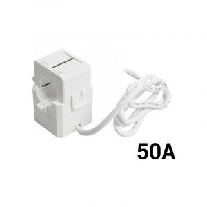 Shelly Split Core Current Transformer 50A | Pince ampèremétrique | Domotique | Compatible avec EM | Installation monophasée | Mesure de courant
