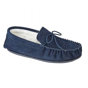 Mokkers Oliver - Chaussons style mocassins - Homme (47 EU) (Bleu marine) - UTDF1117