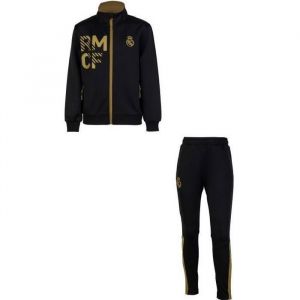 Real Madrid Survêtement enfant - Fit - Noir - 100% officiel - Football