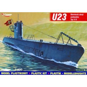 Mirage Deutsches U-boot U 23 Typ Iib - 1:400e Hobby