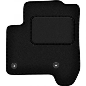 Tapis conducteur noir pour : Citro&euml;n C3 Picasso minivan (2008-2017)