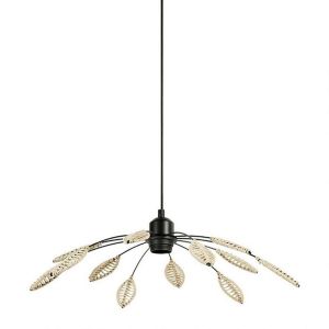 Decoratie Suspension M&eacute;tal Corde Til Naturel D50