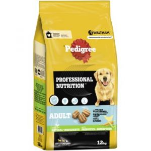 Pedigree Professional Nutrition Adult volaille, légumes - lot % : 2 x 12 kg