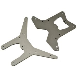 Top Plate Set, Front/Rear - LST 3XL-E - Losi
