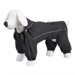 Kerbl Manteau de pluie imp&eacute;rm&eacute;able Manchester XS - 30cm pour chien - Noir
