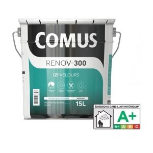 Comus IZI'VELOURS - Peinture phase aqueuse finition B Blanc - Velours 1.00 Litre(s)