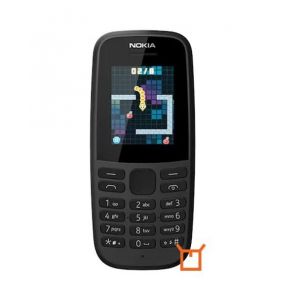 Nokia 105 Dual-SIM noir débloqué logiciel original