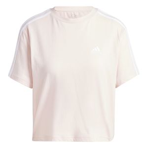 Adidas T-shirt crop femme Essentials 3-Stripes