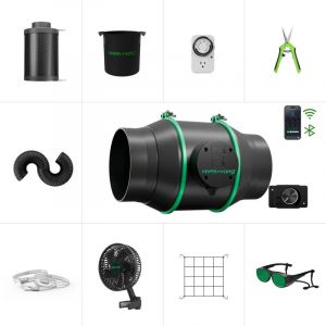 Mars Hydro - Kit de ventilateur complet iFresh de 6 pouces pour tente de culture intérieure - Pack de démarrage facile