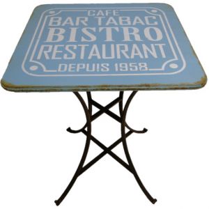 Antic Line cr&eacute;ations Table bistro vintage -