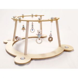 Image de Hess-Spielzeug Trotteur enfant ours bois naturel