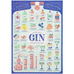 Ridley's Games Puzzle Gin Lovers 50 cm carton 500 pièces