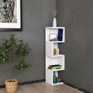 Biblioth&egrave;que ALIN 95x25 cm blanche