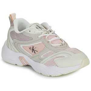 Calvin Klein Baskets basses Jeans RETRO TENNIS SU-MESH Beige - Taille 36,37,38,39,40,41