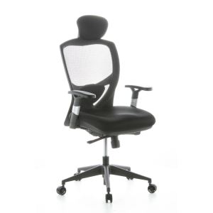 Image de hjh OFFICE Siège de bureau / fauteuil Venus Base en tissu