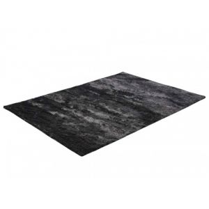 Image de Tapis shaggy SILKY anthracite - polyester - 160*230cm