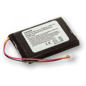 Vhbw Batterie remplacement pour TomTom F720072696, F722060939, F724035958, 716001621 pour système de navigation GPS (950mAh, 3,7V,