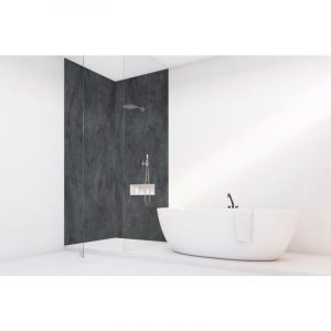 Roth Panneau mural VIPANEL aspect béton L 1000 x H 2550 mm épaisseur 3 mm noir surface perlée Réf. 1420000030 / PMCNC10025032