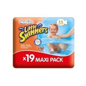 Image de Huggies Little Swimmers taille 5/6 (12-18 kg) - 19 couches de bain