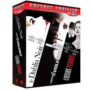 Image de Coffret Thriller - Le Dahlia Noir + Coeurs Perdus + A History Of Violence