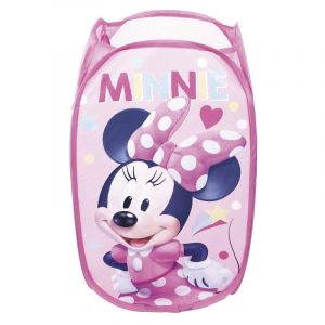 Arditex Panier rangement Pop Up Minnie jouet peluche bac à linge pliant - guizmax