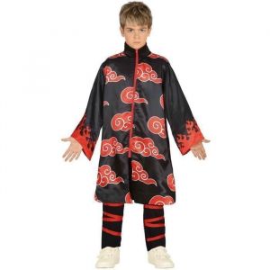 D&eacute;guisement ninja nuage d&eacute;serteur criminel gar&ccedil;on - 10/12 ans - noir - guirca 77888