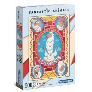 Image de Clementoni PUZZLE Fantastic Animal 500 pièces - Lama